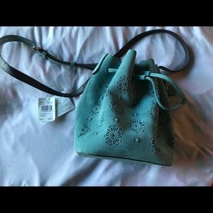 Coach purse teal